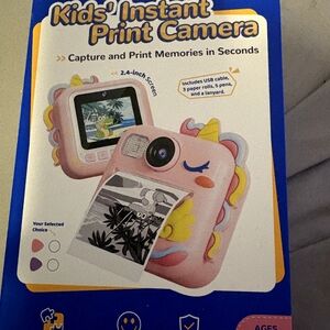 Instant Kid Camera w/ Video, Music, Games